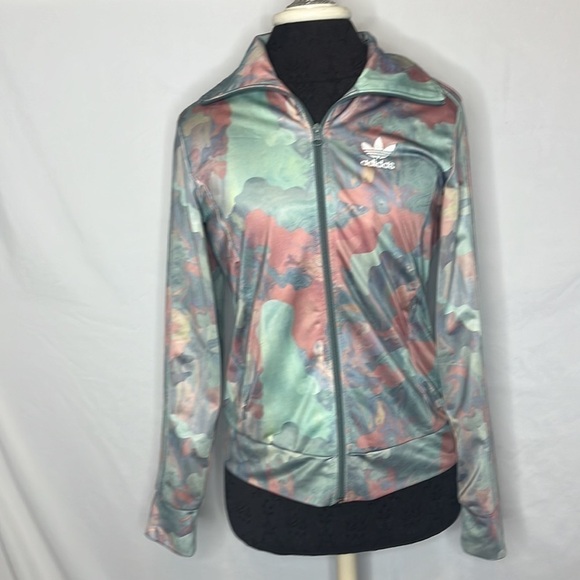 Adidas Pastel Camo Europa Track Jacket - Picture 3 of 8